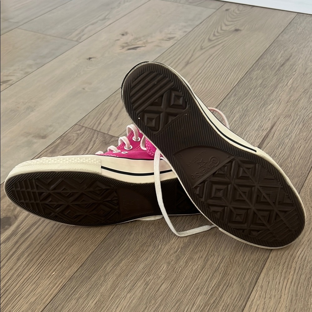 Kids Pink High-Top Sneakers - Picture 5 of 5